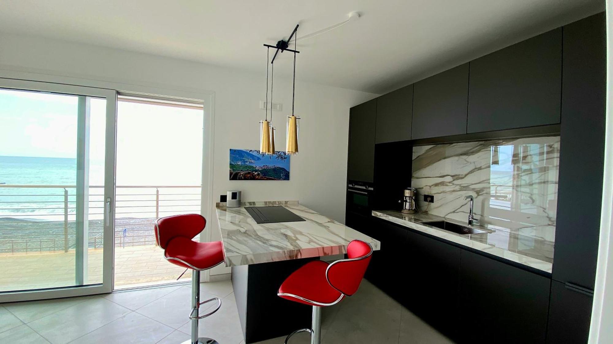 Mare Blu Apartment Ventimiglia Bagian luar foto